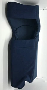 NUEVA almohadilla deslizante de neopreno sin látex McDavid 647R, larga, azul marino - Imagen 1 de 2