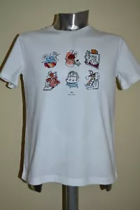 Paul Smith PS Womens Objects Print T-Shirt “L" NEW - Picture 1 of 4
