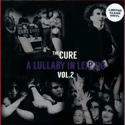 The Cure + A Lullaby In Leipzig - Volume 2 (Factory Sealed - Clear Vinyl LP) - Image 1 of 2