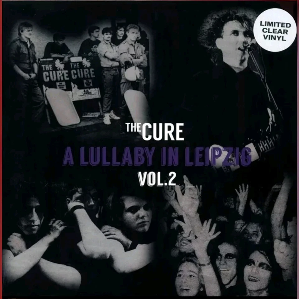 The Cure + A Lullaby In Leipzig - Volume 2 (Factory Sealed - Clear Vinyl LP) - Image 1 of 2