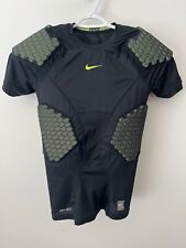 95% NEW Nike PROCOMBAT padded T-Shirt, Large (L), black and green color