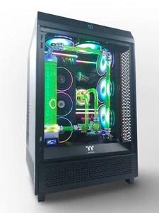 WATERCOOLED GAMING PC VIXIA CUSTOM RTX 4070TI SUPER INTEL i7 14700K NVME 2TB - Picture 1 of 24