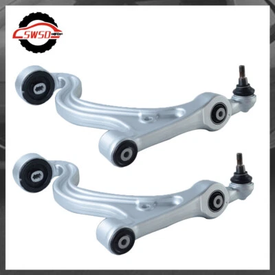 Front Pair Lower Control Arms For 2010 2011 2012 2013 Porsche Panamera - Image 1 of 4