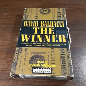 The Winner by David Baldacci (1998, Audio Cassette, Abridged edition) - Foto 1 di 7