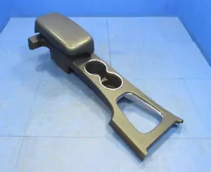 03-05 Ford Thunderbird Center Console Arm Rest Cup Holder Shifter Bezel Black 88 - Picture 1 of 14