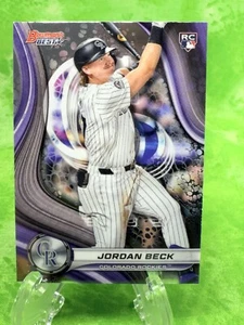 Jordan Beck - 2024 Bowman's Best #26 Colorado Rockies Base Rookie Card - Picture 1 of 11
