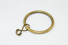 NEW 20 X Antique Brass Loose Eye Curtain Rod Rings (35mm ID, 42mm OD) - OneStopD
