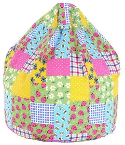 Bolso de frijoles grande para adultos/adolescentes tamaño patchwork damabird con frijoles por frijoles perezosos - Imagen 1 de 1