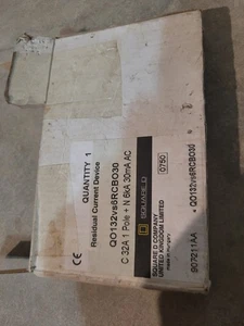 SQUARE D 132 vs 6RCBO30 new - Picture 1 of 8