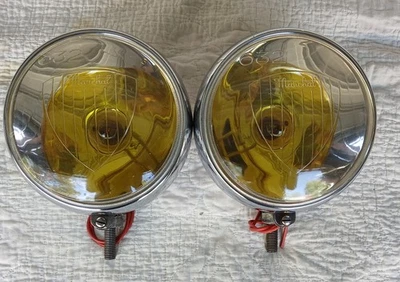 Marchal 632 Driving Lights 6.5"-1944 to 1957- Carello Hella Cibie Bosch - Image 1 of 4