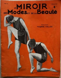 LE MIROIR DES MODES ET DE LA BEAUTE Mars 1934 ancienne revue Haute Couture - Picture 1 of 8
