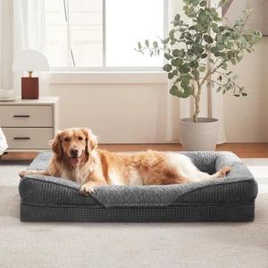 Cuccia Ortopedica per Cani Di Taglia Grande, in Memory Foam, XL, Rimovibile E La - Foto 1 di 12
