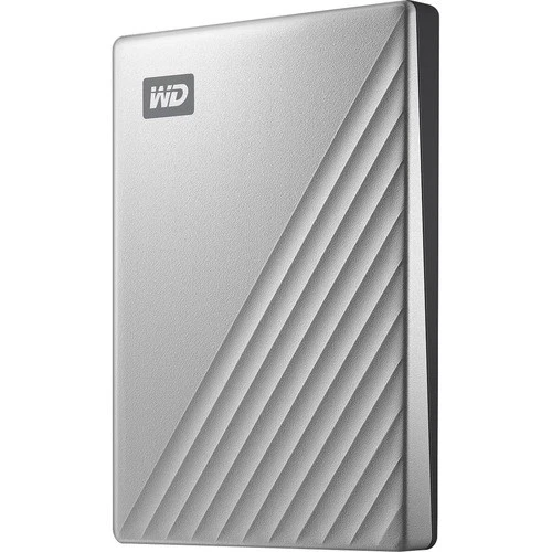 WD My Passport Ultra WDBC3C0010BSL 1 TB Portable Hard Drive - External - Silver - Image 1 of 1