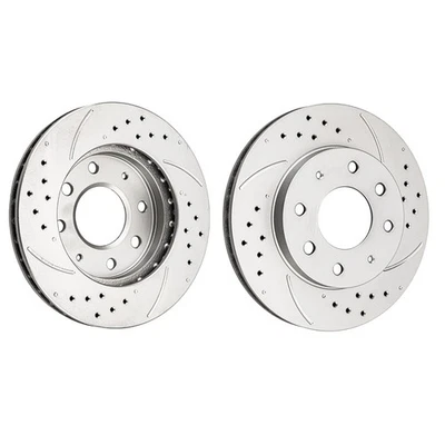 Front Disc Brake Rotors For 1992 Mitsubishi Expo LRV 1992 Mitsubishi Expo 2x NEW - Image 1 of 4