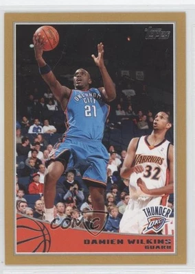2009-10 Topps Gold /2009 Damien Wilkins #215 - Image 1 of 2