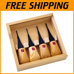 Precision Carving Kit with Ash Wood Handles - Picture 1 of 12