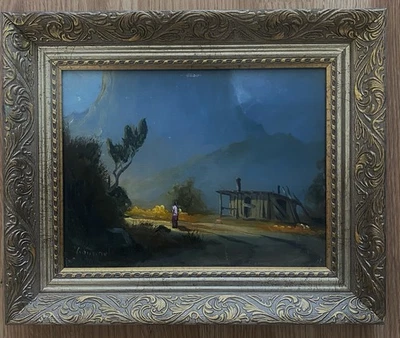 Antique Oil Painting - Image 1 of 4