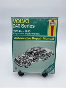 Haynes Volvo 240 Series 1976 thru 1993 Automotive Repair Manual 97020 (270) NOS - Picture 1 of 2