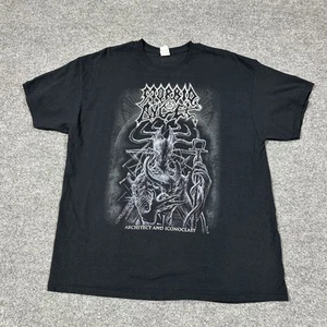 Morbid Angel The Decibel Magazine Tour 2019 XL Shirt Black Metal Thrash Band - Picture 1 of 7