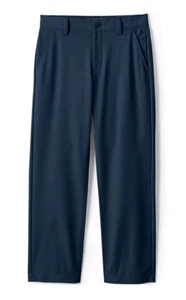 Boys Iron Knee Active Performance Chino Pants Navy Size 7 - Picture 1 of 1