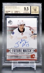 Auto 2014-15 Johnny Gaudreau UD SP Authentic Future Watch /999 RC (BGS 9.5/10) - Picture 1 of 2