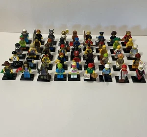 Huge Rare Lot Of 45 Lego Minifigures, CMF, City, Etc. ~ USED, READ DESCRIPTION - Picture 1 of 24