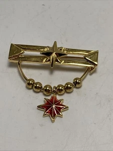 AVON Presidents Club Star Pin Premios 1 Estrella Dije 6 Espaciadores De Colección Bufanda Solapa B14A - Imagen 1 de 6