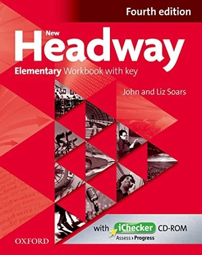 NEW HEADWAY ELEMENTARY WORKBOOK WITH KEY & ICHECKER -ROM By Oxford University - Image 1 of 1