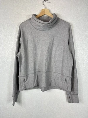 Lululemon Ready to Rulu Pullover Heathered Raceway Grey Size 12 - Image 1 of 4