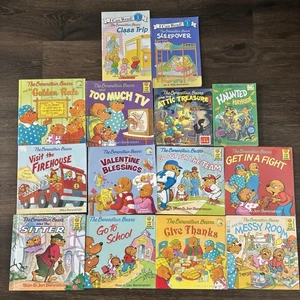 Berenstain Bears Lot of 14 Books I Can Read & Classic Stories Early Reader Set - Picture 1 of 12