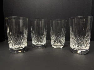 Juego de 4 vasos vintage Waterford Crystal Lismore de 5" de alto LEER - Imagen 1 de 8