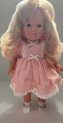 Кукла 1989 GOTZ Christina светлые волосы голубые глаза 20 дюймов пронумерованная и подписанная - Изображение 1 из 4