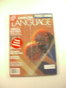 COMPUTER LANGUAGE Vol. 10 No. 4 APR 1993 - Back Issue COMPUTER Magazine - Awards - Picture 1 of 3