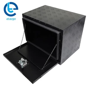 Aluminum Tool Box Pickup Truck Bed Trailer Storage 24"X17"X18" w/Lock & Key - Picture 1 of 13