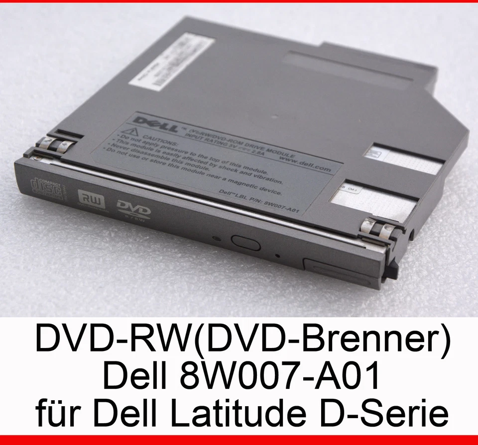 Dvd-Rw Dvd Burner for Dell D600 D610 D400 D420 D430 D500 D800 Inspiron -- D12 - Image 1 of 1