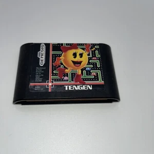 Ms. Pac-Man Tengen Sega Genesis Game Cartridge 1991 Cart Only Authentic Tested - Picture 1 of 3