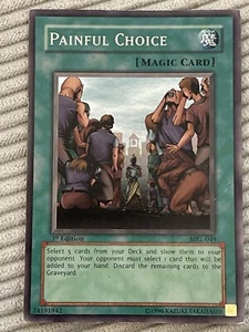 Yu-Gi-Oh! Painful Choice MRL-049 1.Edition (1st) Super Rare Yugioh Selten! - Bild 1 von 2