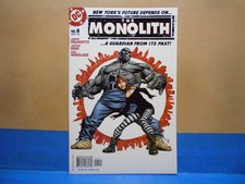 THE MONOLITH #4 of 12 2004/05 DC Comics PALMIOTTI