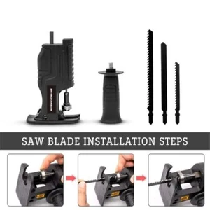 Electric Jigsaw Attachment Saws Reciprocating Drill Cutting Saw Machine Adapters - Picture 1 of 12