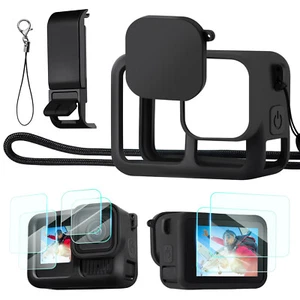 Funda protectora de silicona K&F Concept Go Pro Hero 13 Black Silicone Protective Case - Imagen 1 de 7