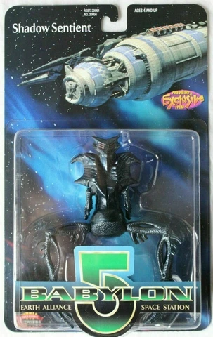 Previews Exclusive Babylon 5 Action Figure SHADOW SENTIENT RARE WB Toy 1998 NEW Cover