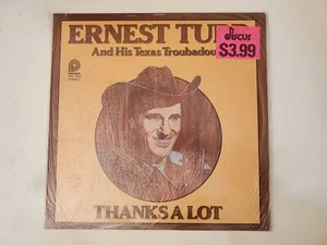 Ernest Tubb and His Texas Troubadours - Thanks a Lot (Vinyl Record LP) - Picture 1 of 2