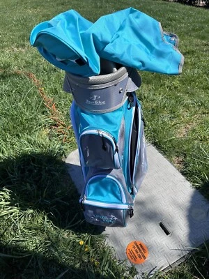 Bolsa feminina Tour Edge Lady Edge golfe 10 divisórias carrinho com capa de chuva - Imagem 1 de 4