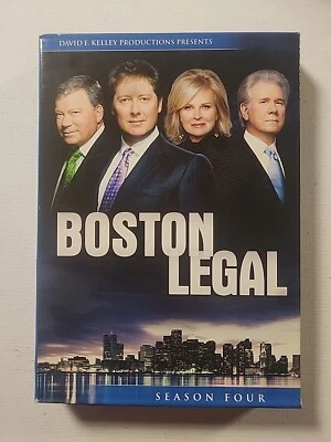 Boston Legal - The Complete Fourth 4th Season (2008) 5-Disc Set (Box) region 1 - Image 1 of 4