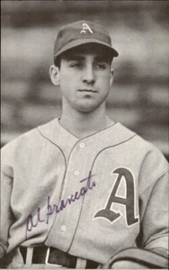 Postal firmada por Al Brancato Athletics d. 2012 3x5 177979 - Imagen 1 de 1