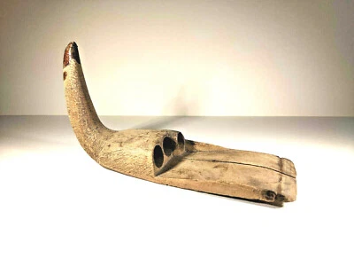 Antique Wood Agricultural Tool for Manual Harvesting, Bulgarian from 1900's - Image 1 of 4