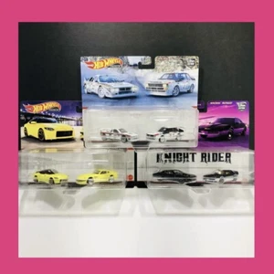 HOT WHEELS Premium Pack Set of 3 LANCIA, KITT, NISSAN Z PROTO - Picture 1 of 16