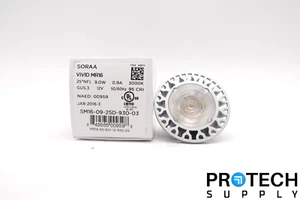 Soraa VIVID MR16 / LED Bulb GU5.3 3000K 25° / SM16-09-25D-930-03 NEW w/ WARRANTY - Picture 1 of 5
