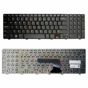 NEW Dell Inspiron M731R 5735 3737 5737 Keyboard US Black Frame 0JJNFF - Picture 1 of 2