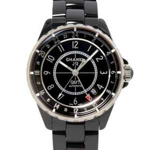 CHANEL J12 GMT H3102 38mm Automatik Schwarz Keramik Herrenuhr 90269448 - Bild 1 von 8